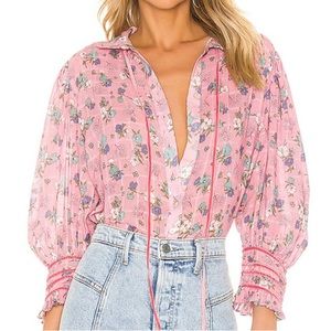 LOVESHACKFANCY Brooke blouse